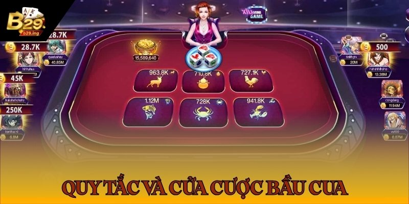 Cửa cược bầu cua và quy tắc cho tân thủ