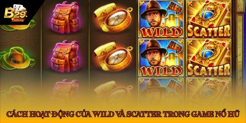 Cách hoạt động của Wild và Scatter trong game nổ hũ Cách hoạt động của Wild và Scatter trong game nổ hũ